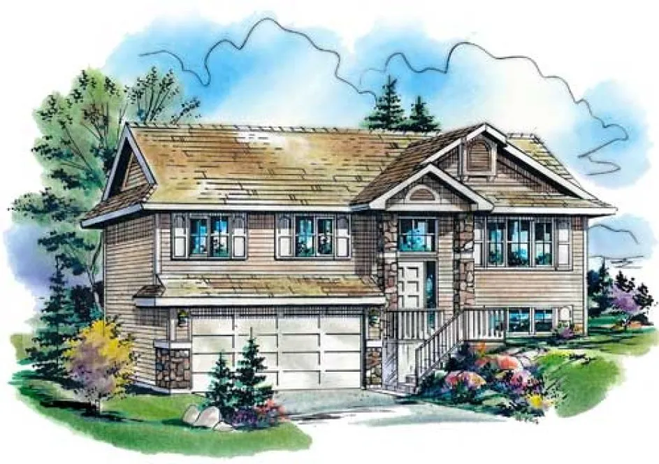 Full Rendering for House Plan #137234