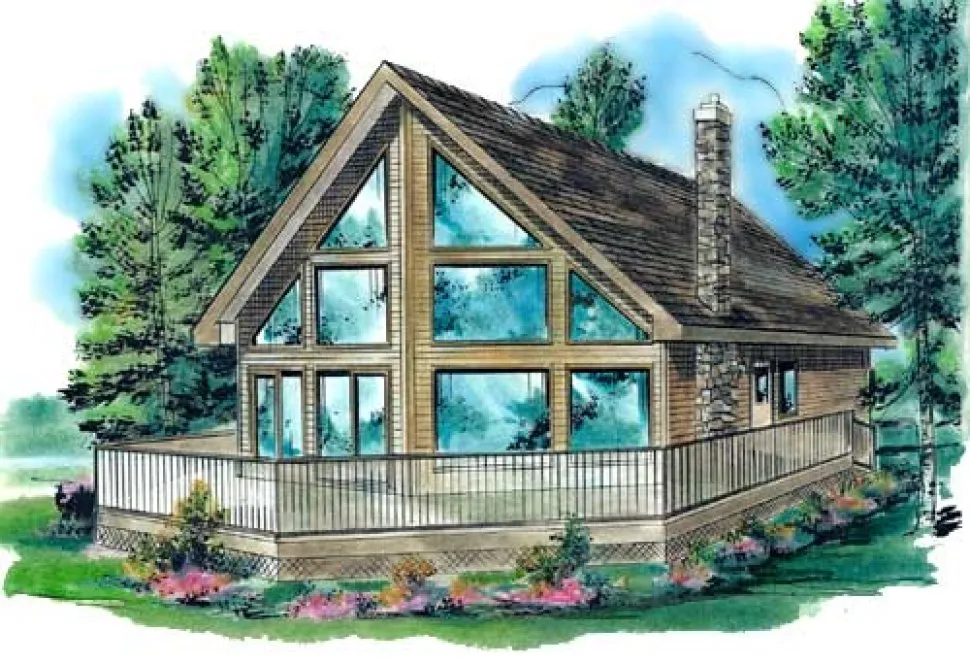 Full Rendering for House Plan #137144