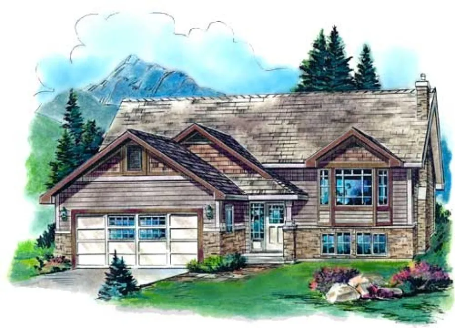 Full Rendering for House Plan #139154