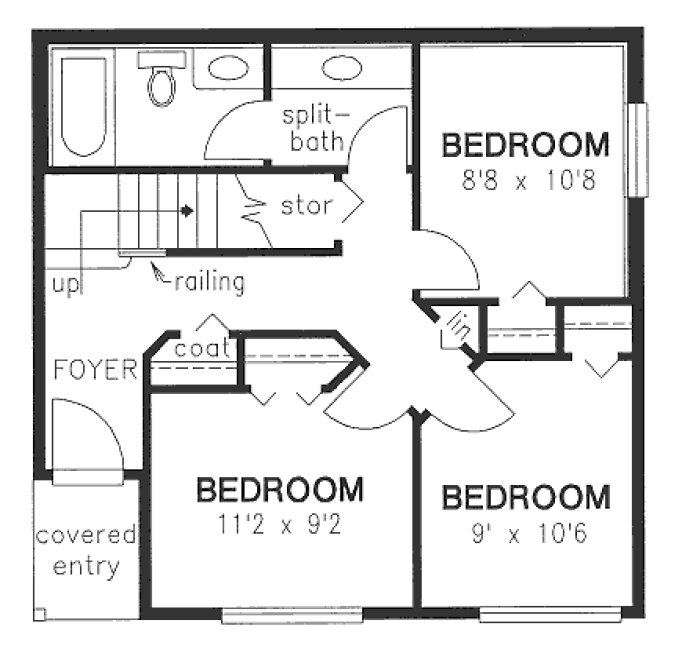 Basement Plan for House Plan #133429