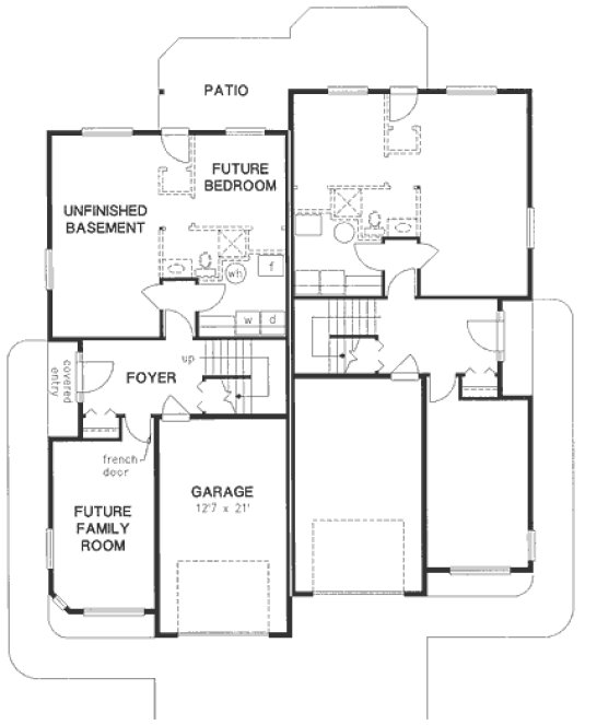 Basement Plan for House Plan #139249