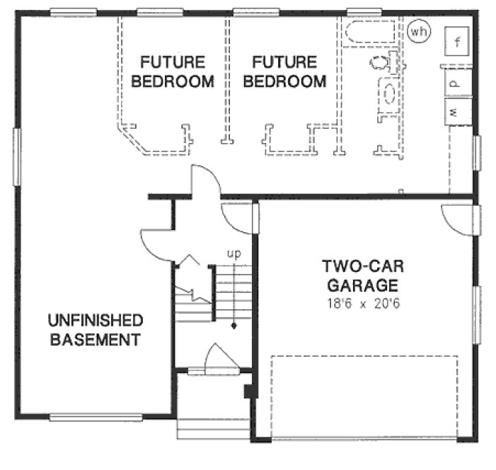 Basement Plan for House Plan #139259