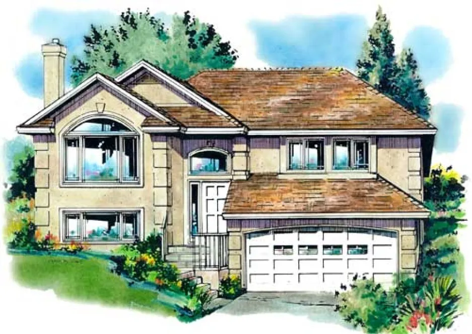 Full Rendering for House Plan #139259