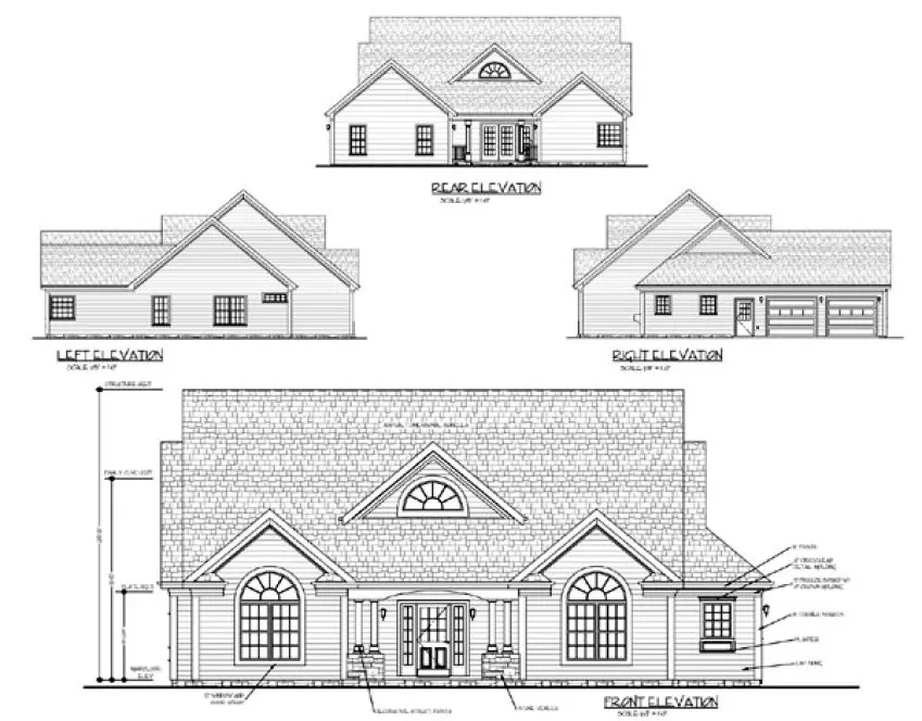 ExteriorPhoto for House Plan #278171