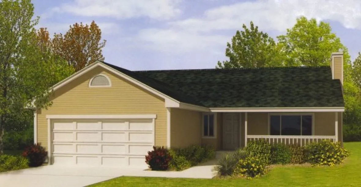 Full Rendering for House Plan #231010