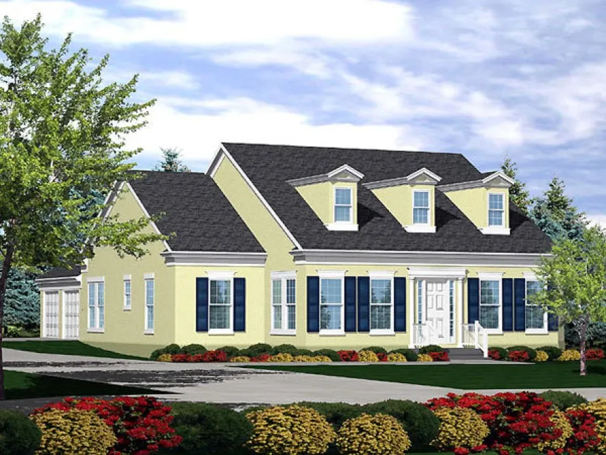 Full Rendering for House Plan #291610