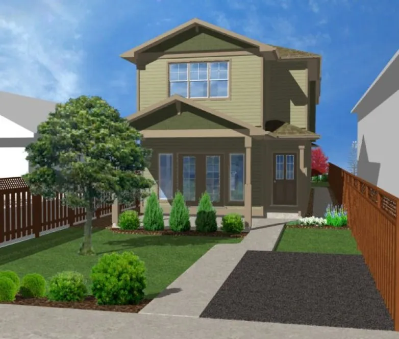 Full Rendering for House Plan #195165