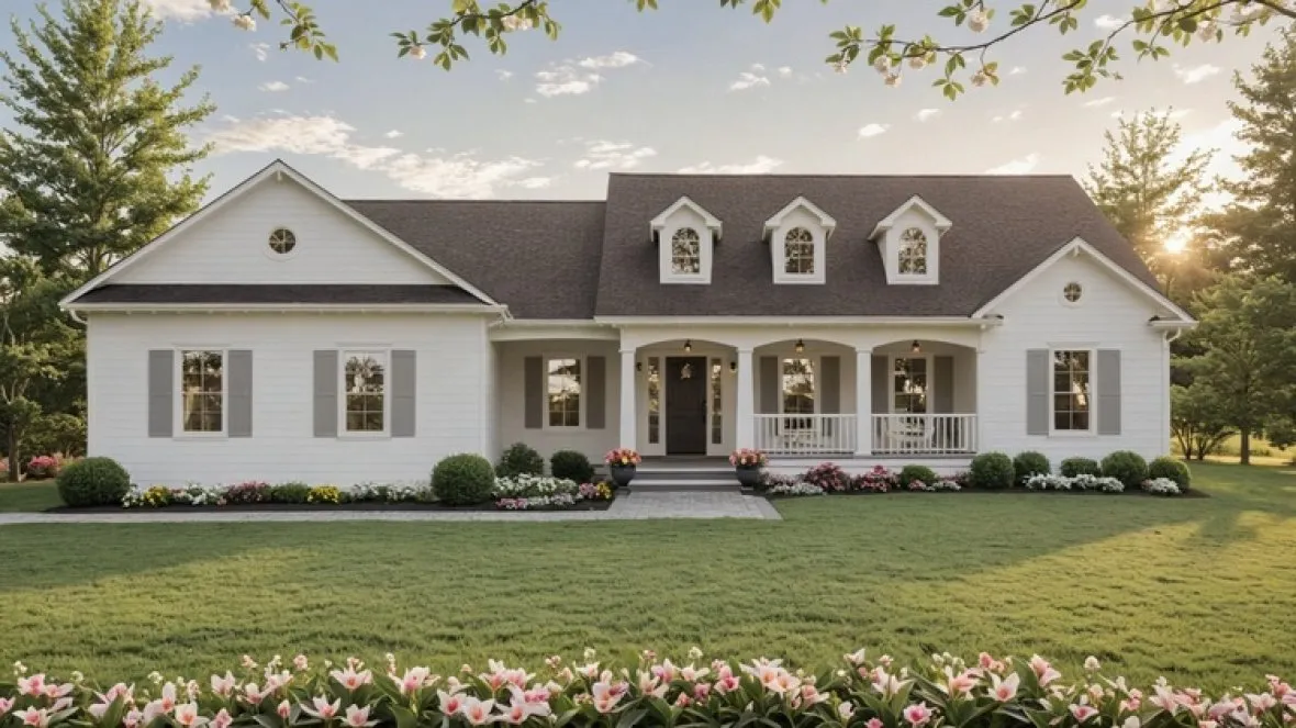 Full Rendering for House Plan #212571