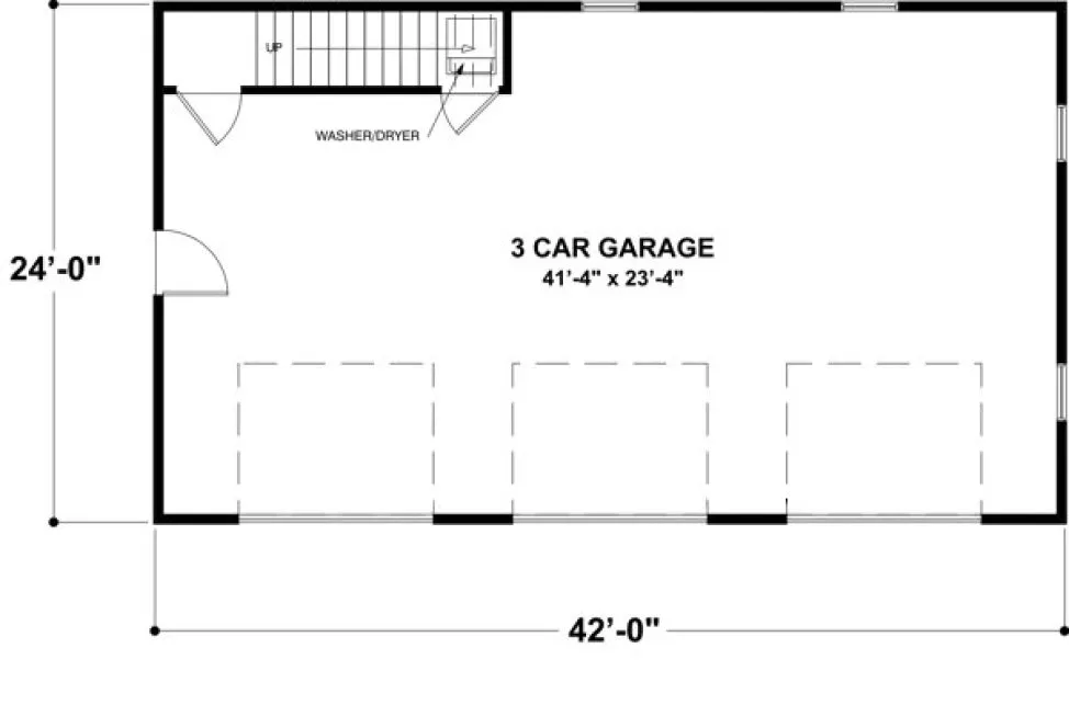 Main Floor Plan for House Plan #271080