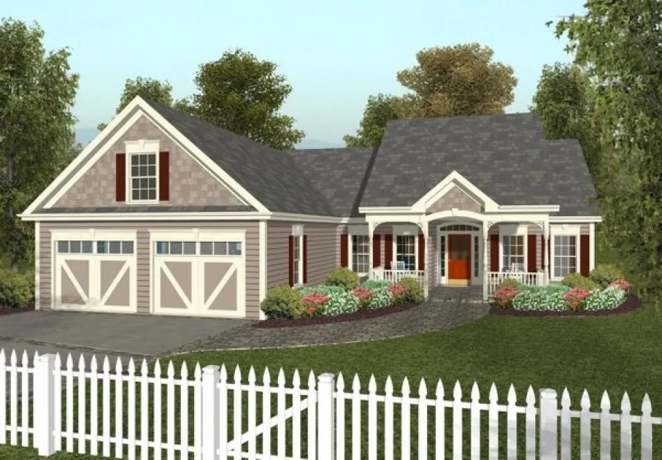 Full Rendering for House Plan #276141