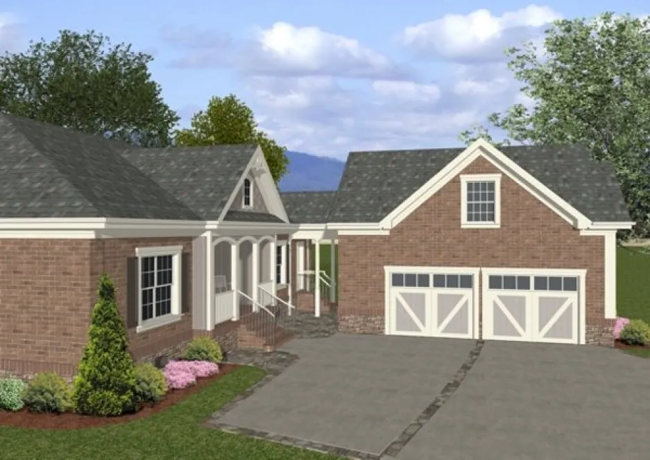 Highquality rendering for House Plan #272281