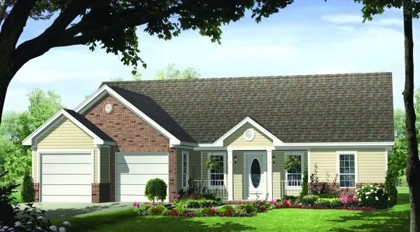 Full Rendering for House Plan #212041