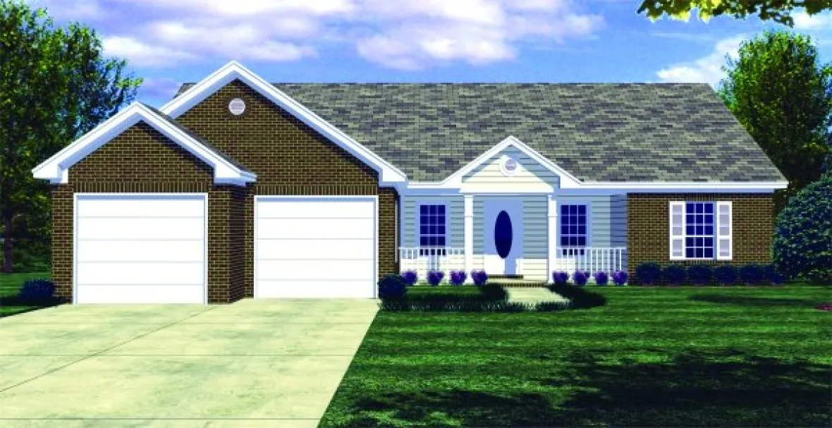 Full Rendering for House Plan #216241
