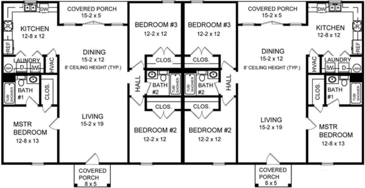 Main Floor Plan for House Plan #218272