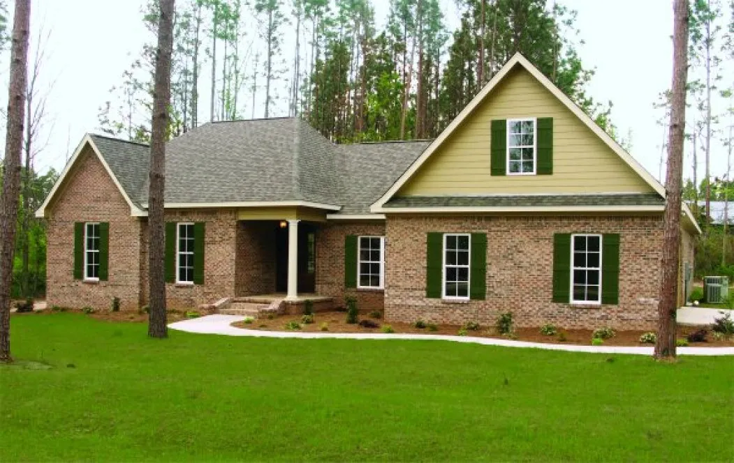 Full Rendering for House Plan #212022