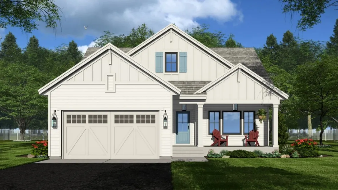 Full Rendering for House Plan #288651