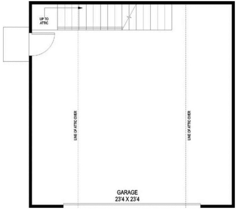 Main Floor Plan for House Plan #161804