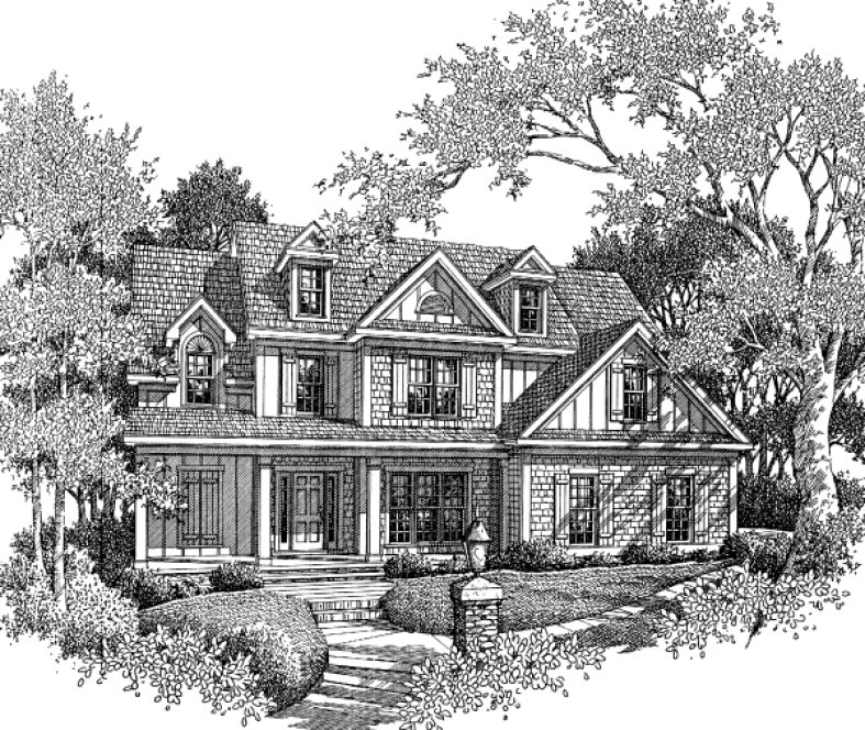 ExteriorPhoto for House Plan #123842