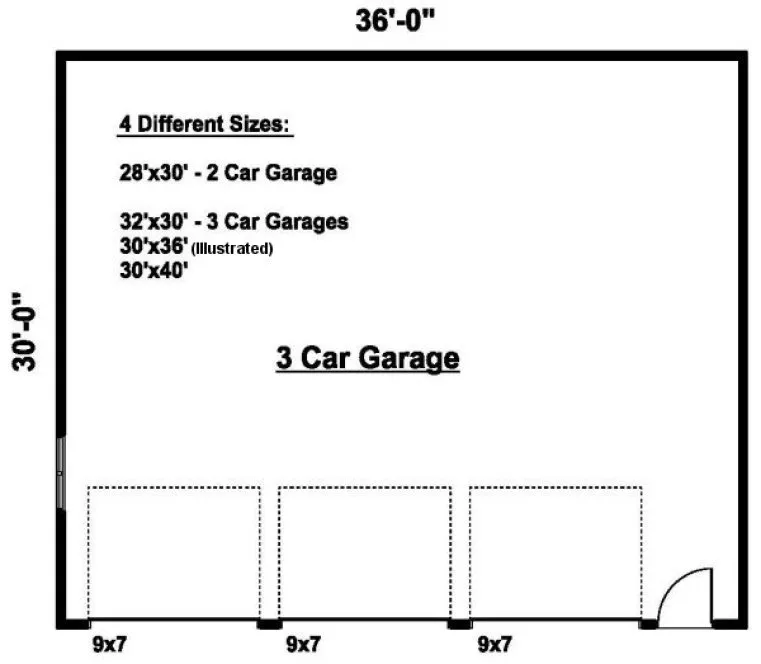 Main Floor Plan for House Plan #182106