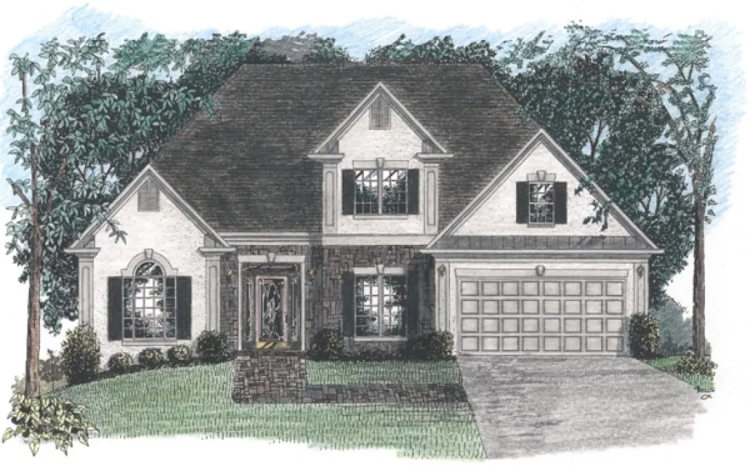 Full Rendering for House Plan #274181