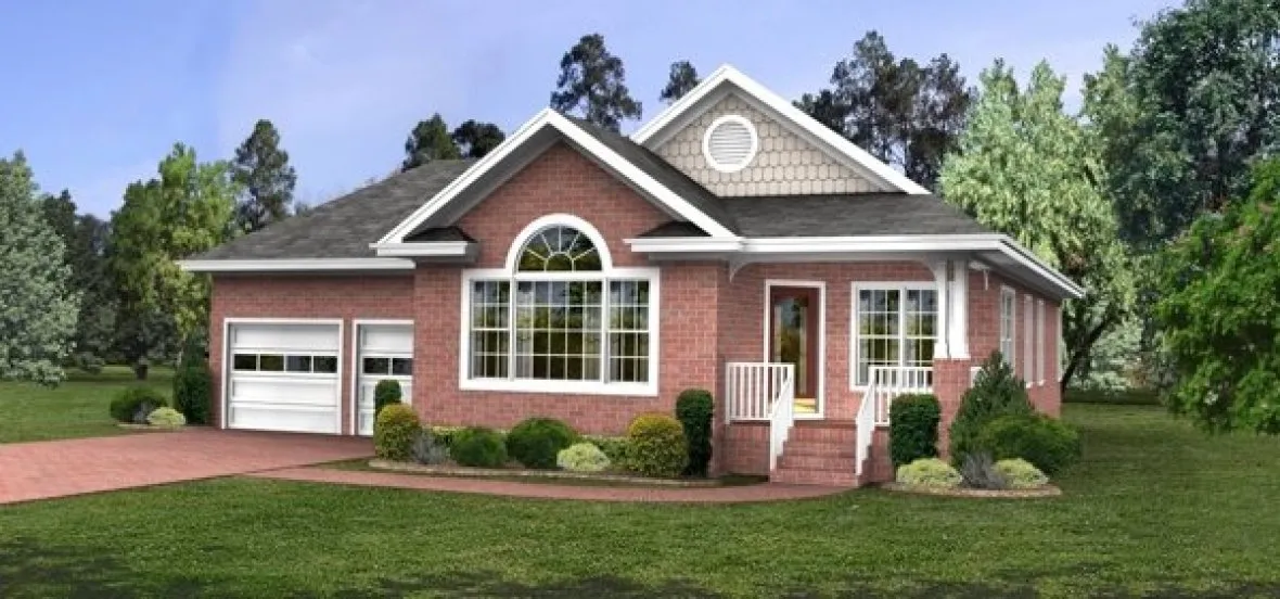 Full Rendering for House Plan #277021