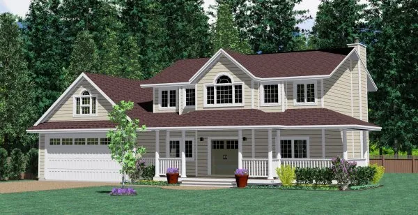 ExteriorPhoto for House Plan #102910