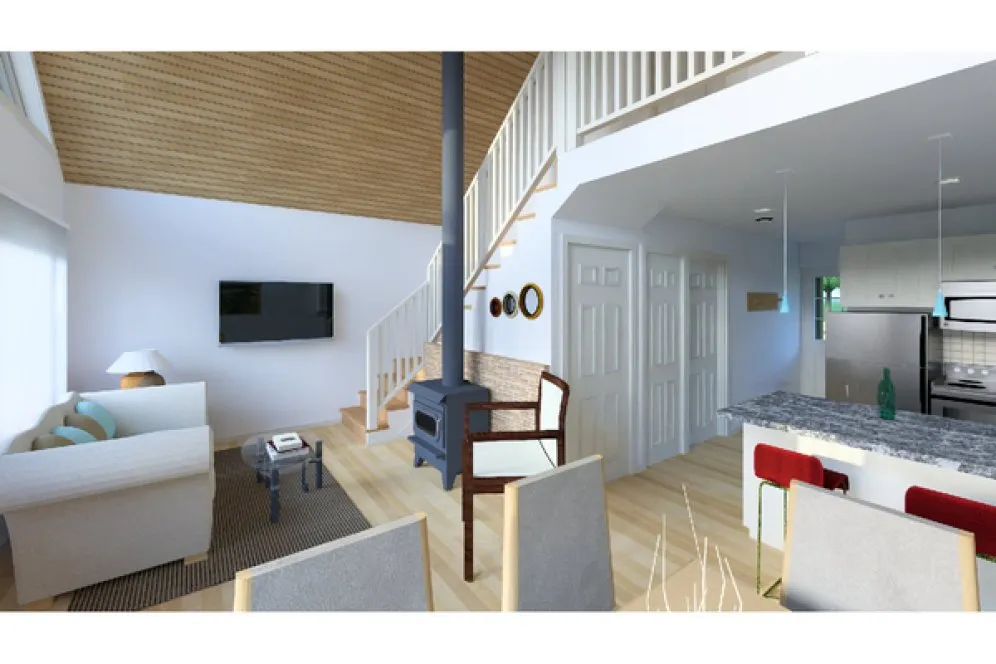 Second Floor Plan for House Plan #220972