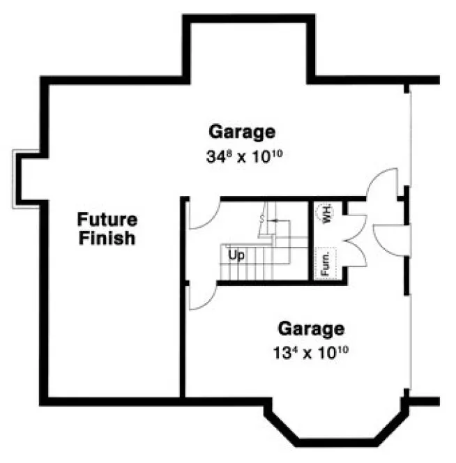 Basement Plan for House Plan #124762