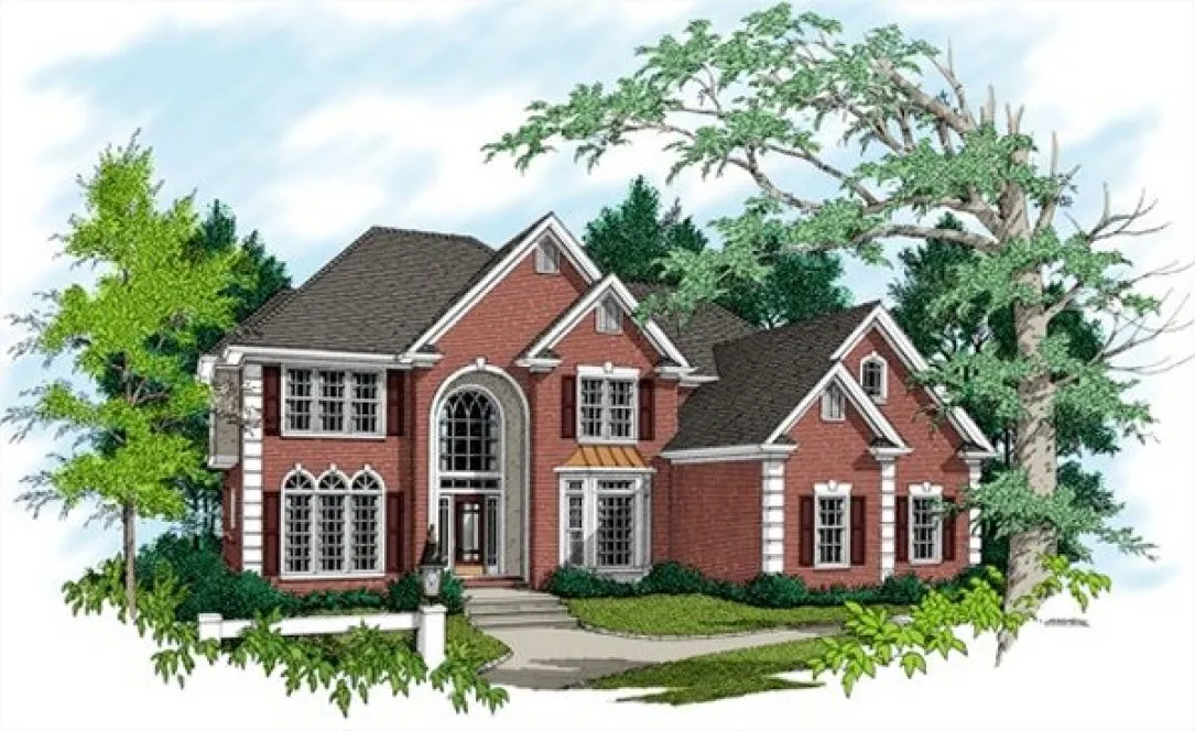 Full Rendering for House Plan #274053