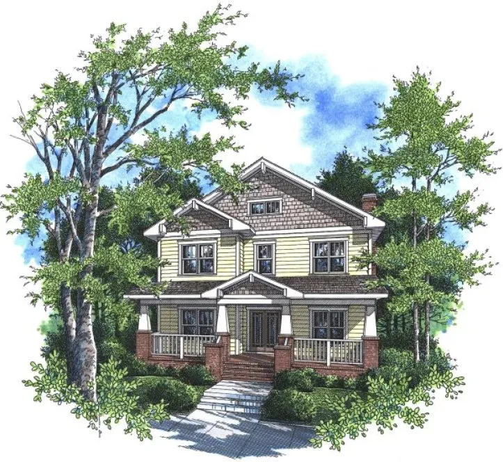 ExteriorPhoto for House Plan #129082