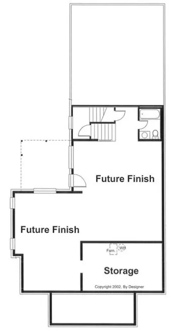 Basement Plan for House Plan #120882