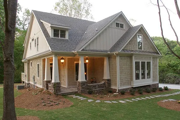 Full Rendering for House Plan #121103