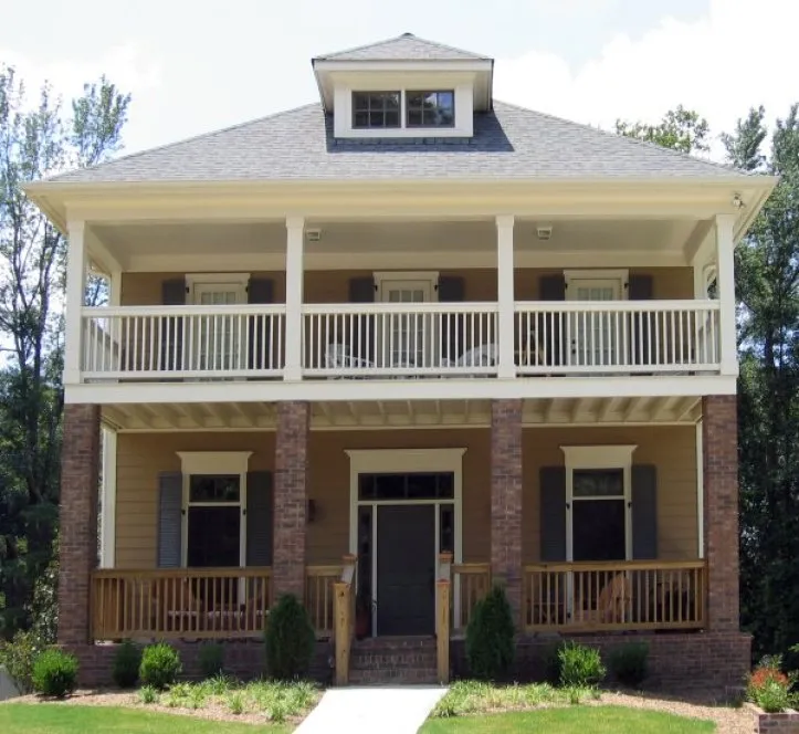 Full Rendering for House Plan #120203