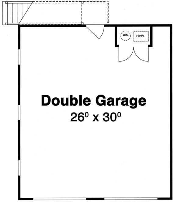 Main Floor Plan for House Plan #122010