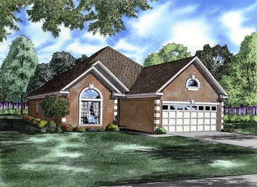 Full Rendering for House Plan #311010