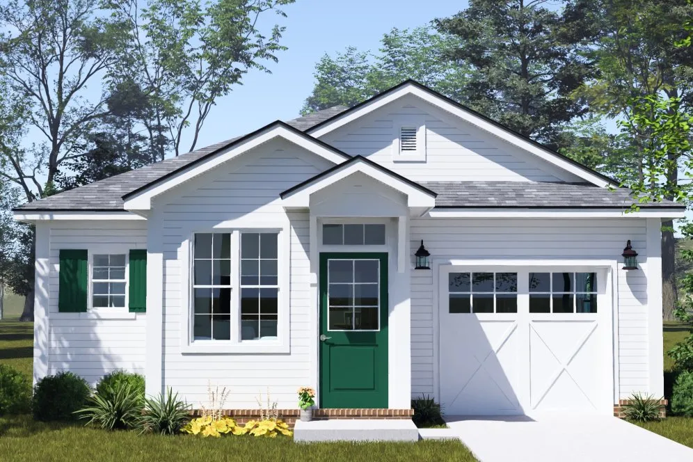 Full Rendering for House Plan #243631