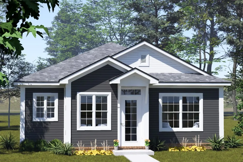 Full Rendering for House Plan #245561