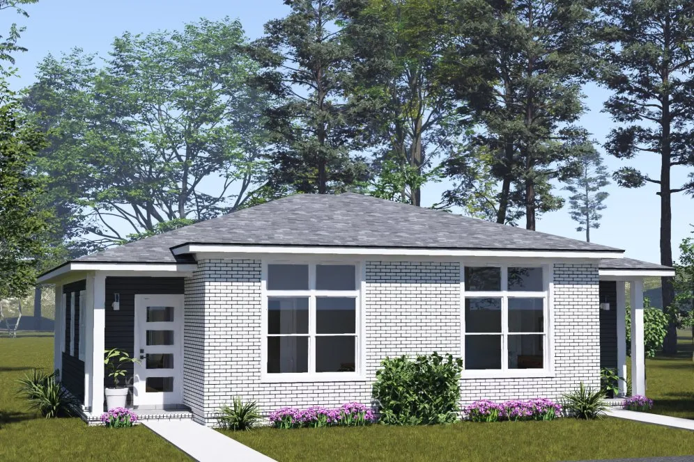 Full Rendering for House Plan #245831
