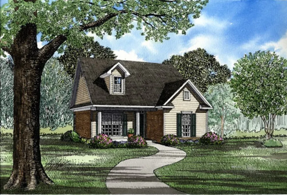 Full Rendering for House Plan #310310