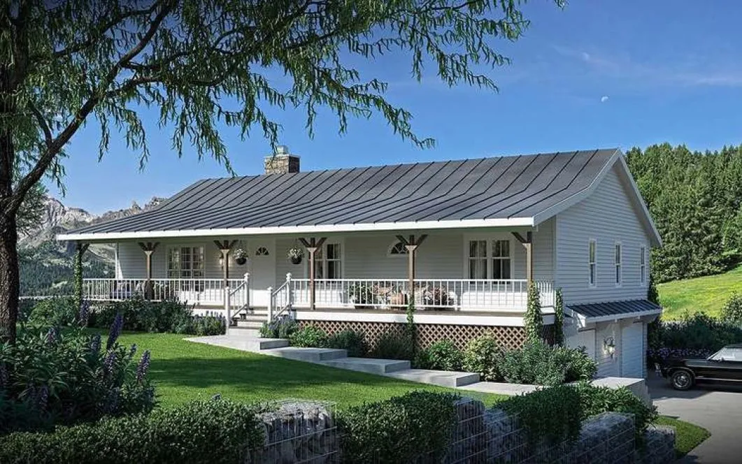 Full Rendering for House Plan #188910