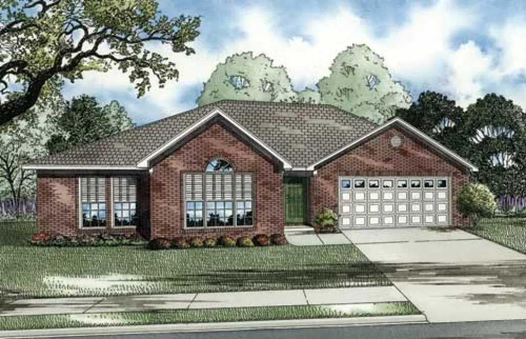 Full Rendering for House Plan #315410