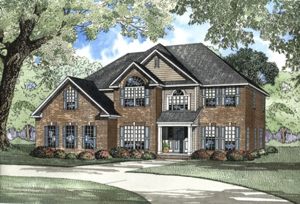 Full Rendering for House Plan #314610
