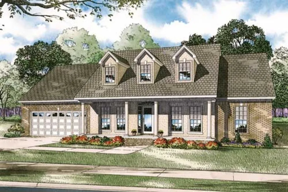 Full Rendering for House Plan #315710