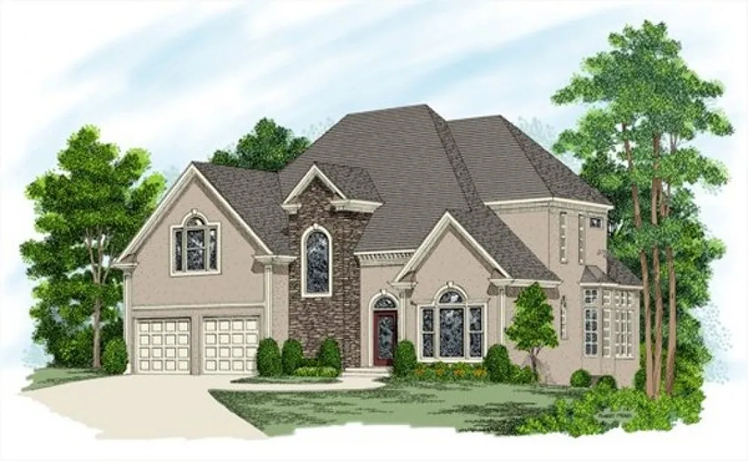 Full Rendering for House Plan #271033