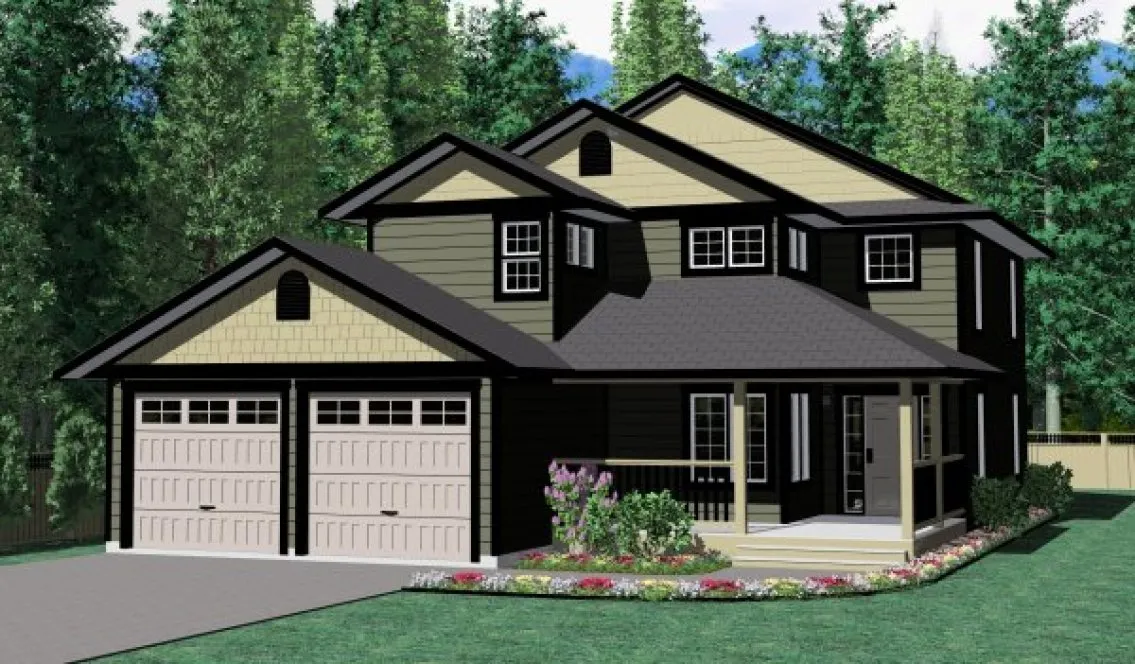 ExteriorPhoto for House Plan #202040