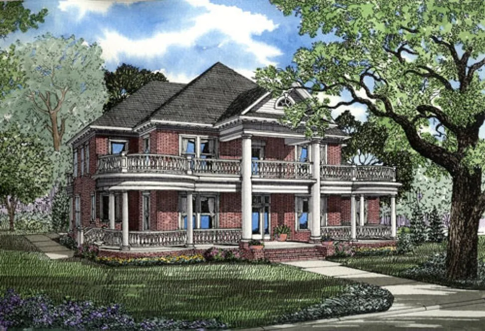 Full Rendering for House Plan #310320