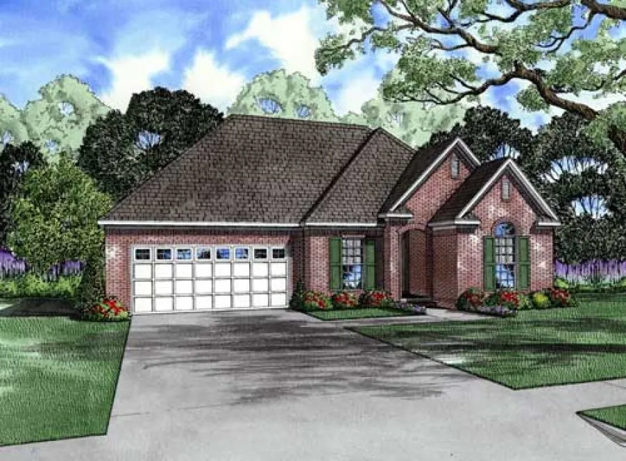 Full Rendering for House Plan #319720