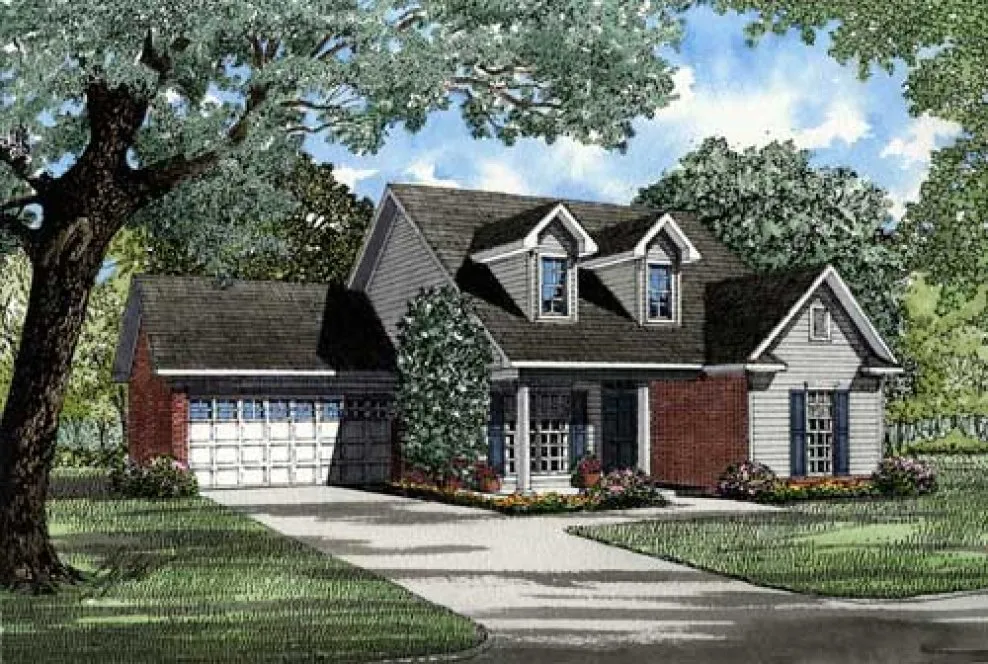 Full Rendering for House Plan #310920
