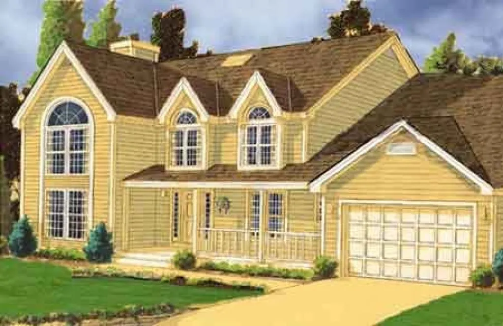 Full Rendering for House Plan #389002