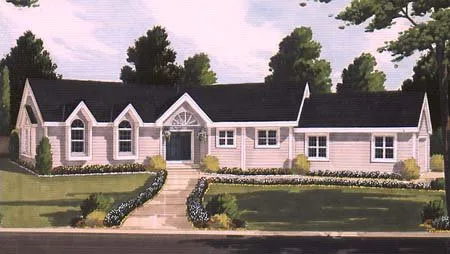 Full Rendering for House Plan #380339